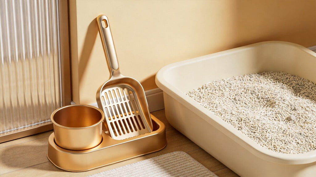 Cat litter scoop set for clean hygiene - ThreeCats