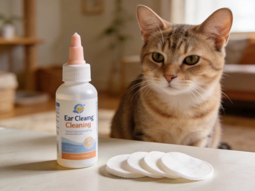 Cat ear cleaning solution kit - ThreeCats