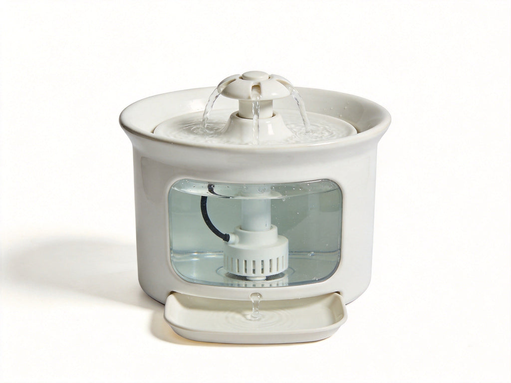 Ceramic Automatic Pet Water Fountain - 2L