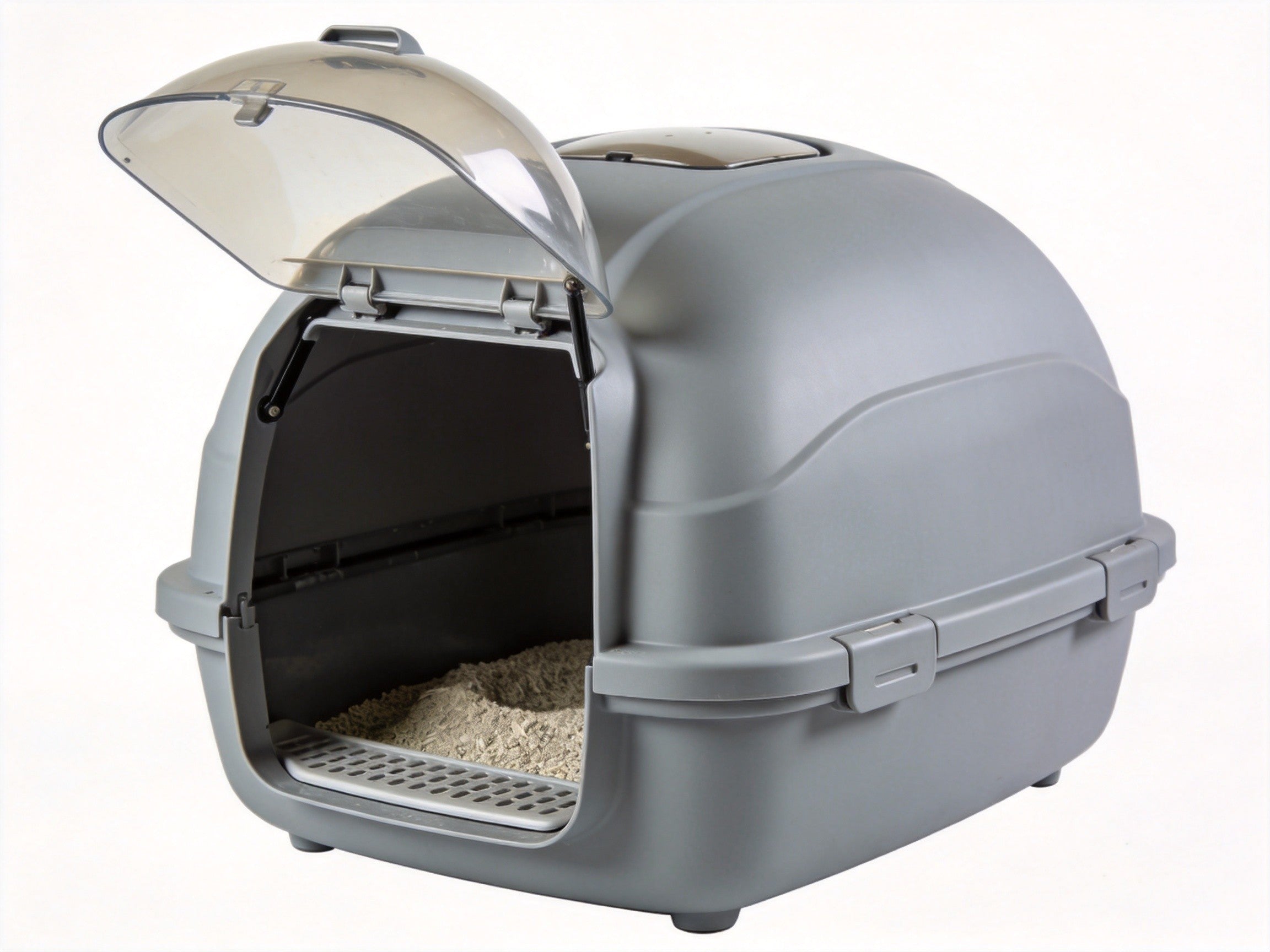 Enclosed Cat Litter Box with Door - Large