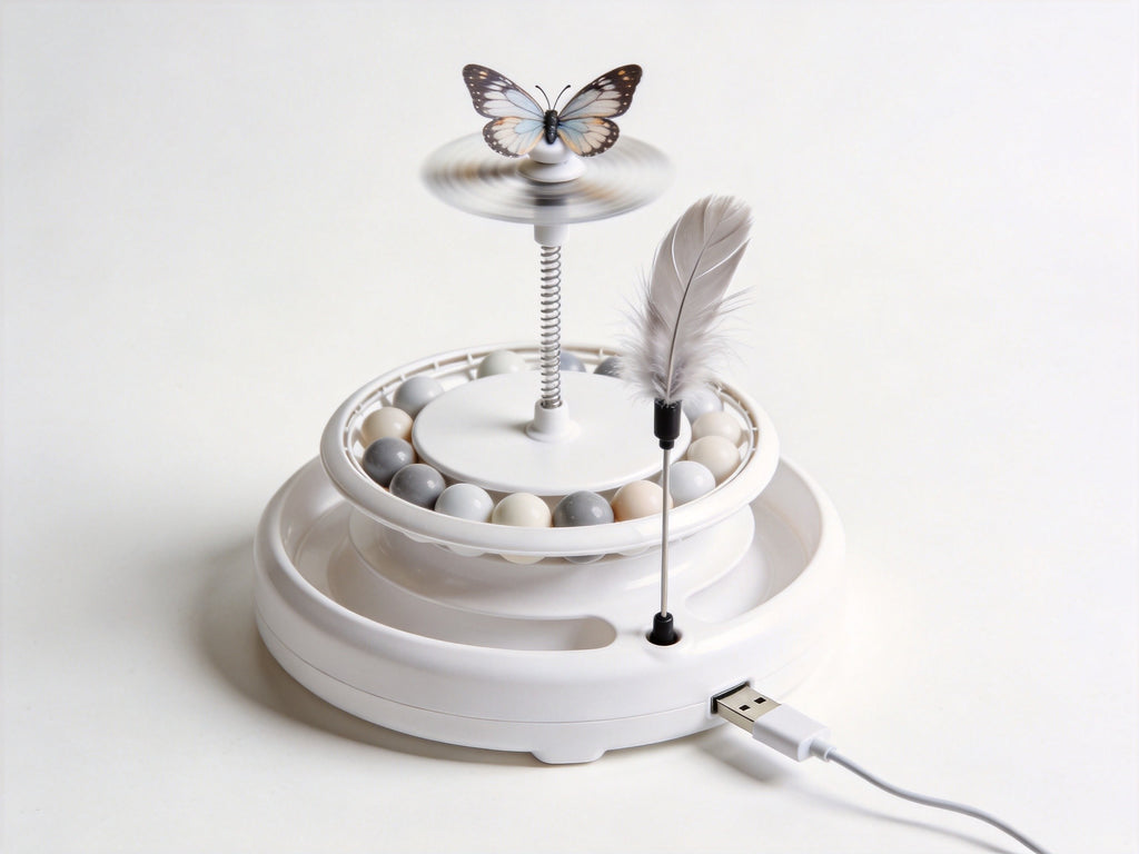 Interactive Cat Tumbler Toy