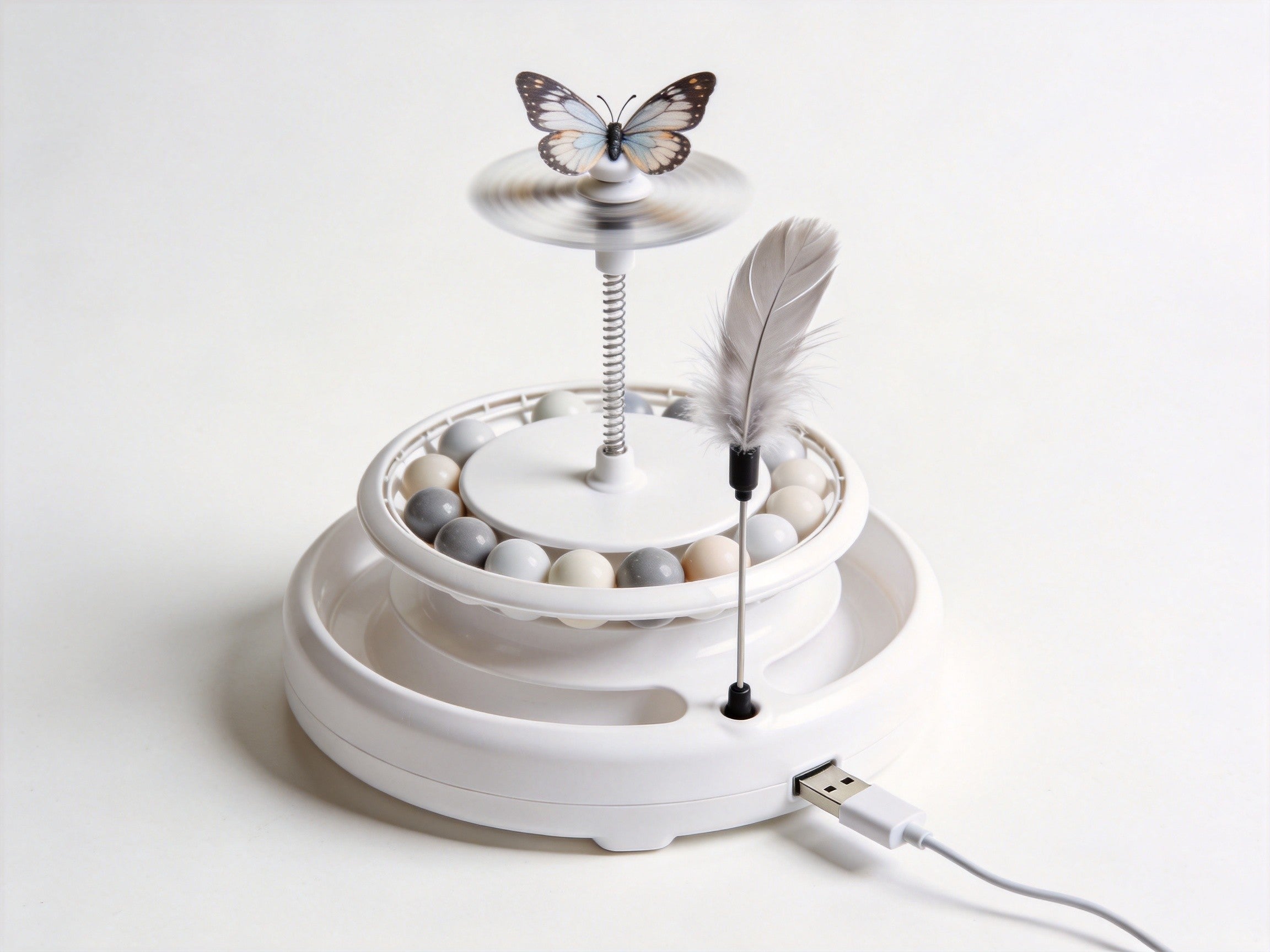 Interactive Cat Tumbler Toy