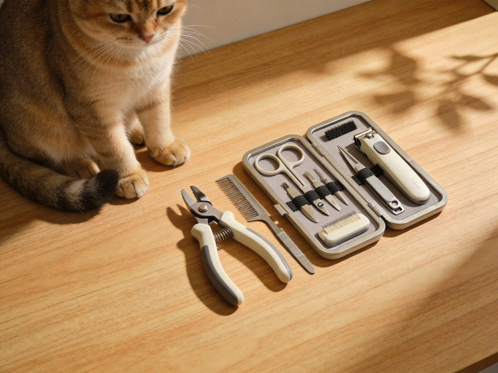 Professional cat nail clipper grooming set - ThreeCats