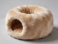 Cozy Donut Cat Cave Bed - Ultra Soft Plush