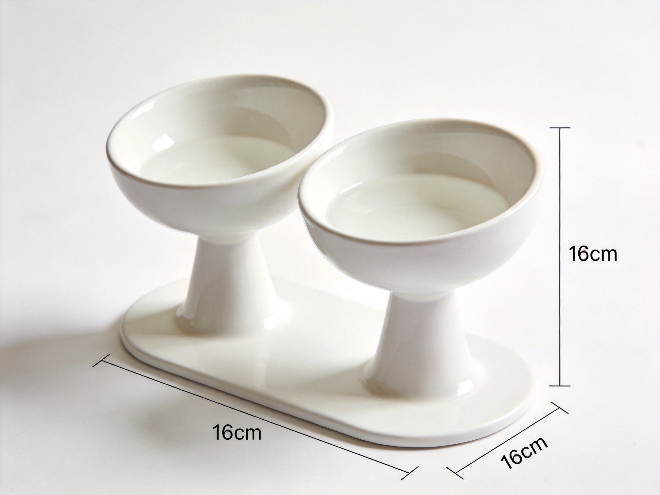 Elevated Cat Food & Water Bowls