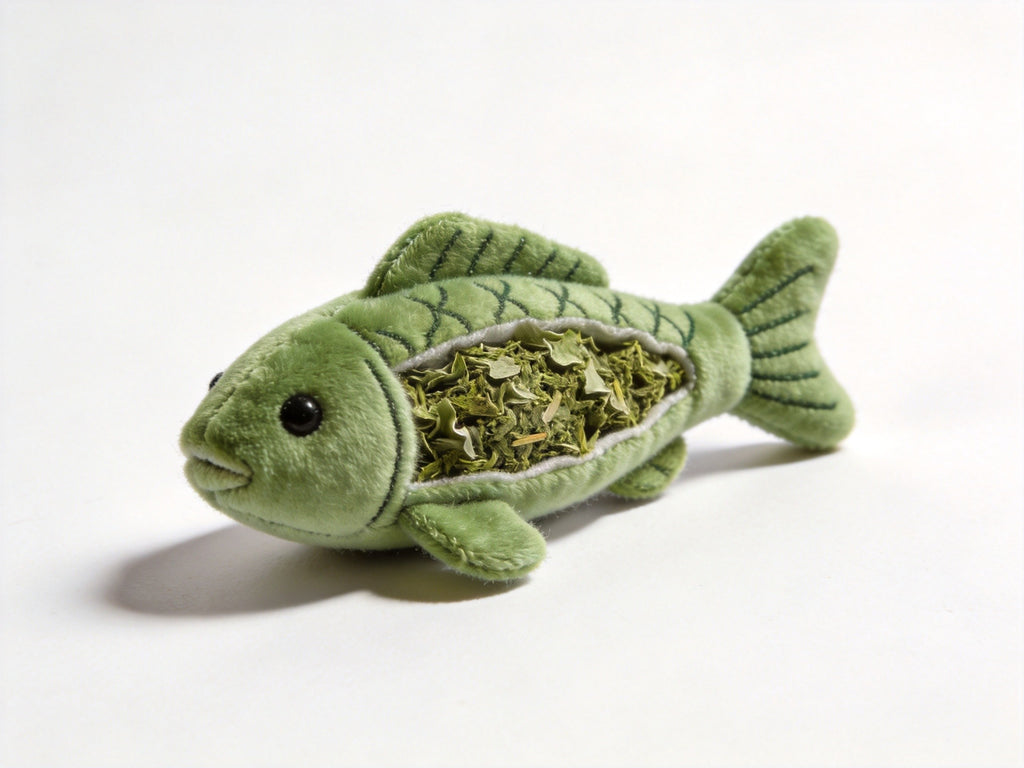 Catnip Fish Kicker Toy